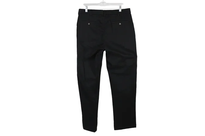 George Black Dress Pant 34X32 George Rings