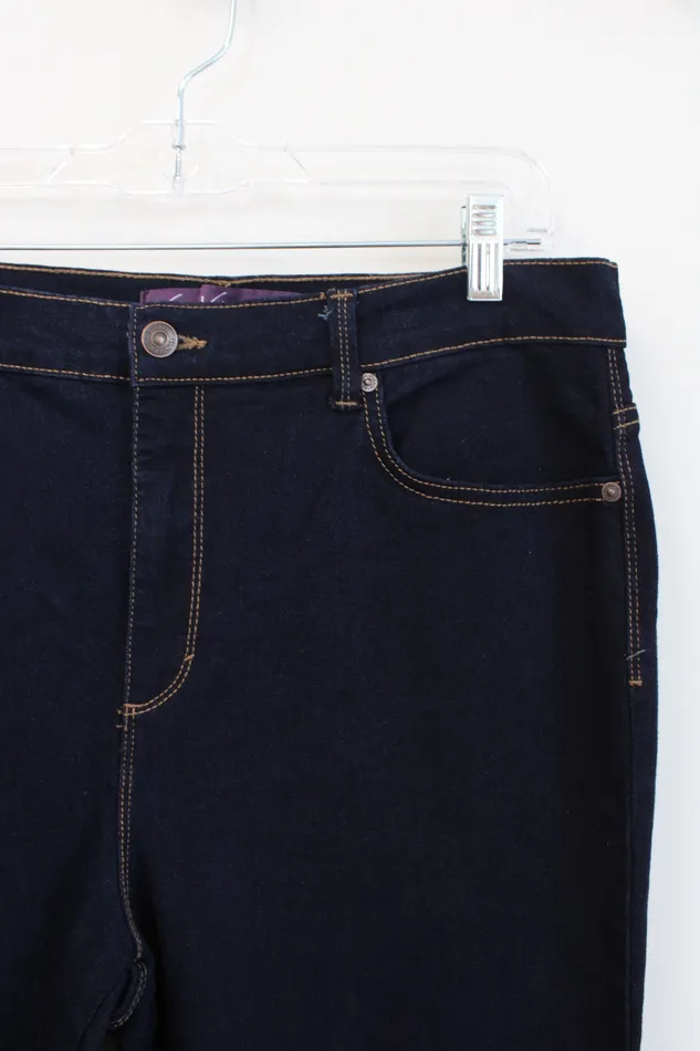 Gloria Vanderbilt Earrings Gloria Vanderbilt Amanda Dark Wash Jean 12