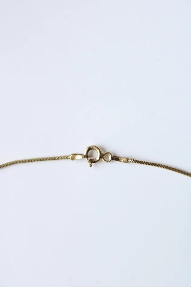 Gold Tone Sterling Silver Heart Pendant Necklace Jubilee Thrift Necklaces