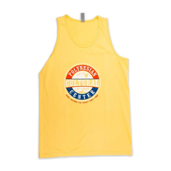 GREATMOUNTAINWE Earrings Polynesian Cultural Center Tank Top Pacific Yellow
