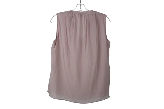 HM HM Pink Chiffon Top XXS Earrings