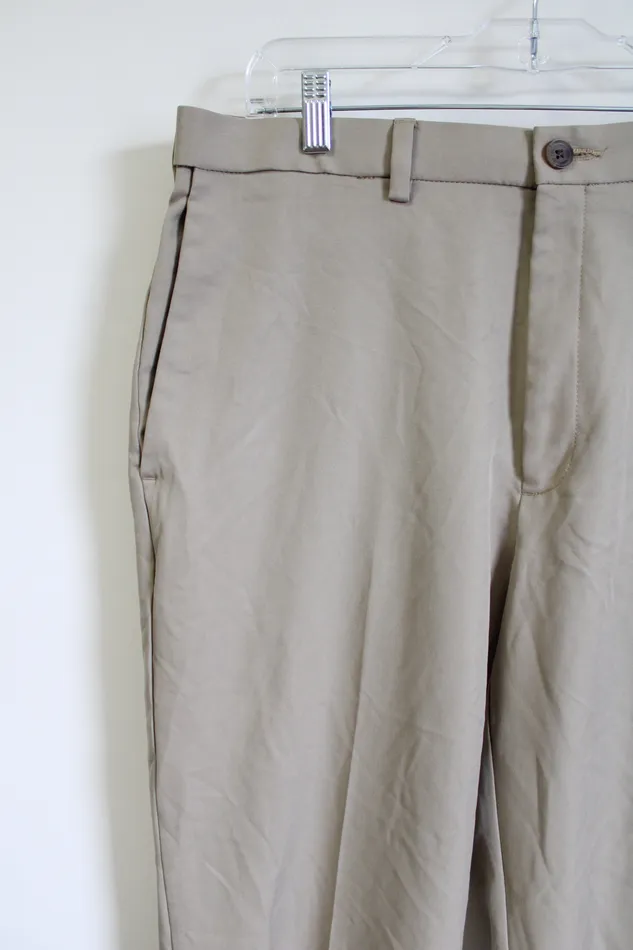 Haggar Classic Tan Work Pant 36X30 Haggar Earrings