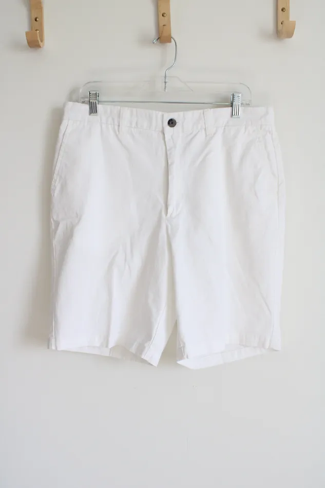 Haggar Rings Haggar White Chino Shorts 34
