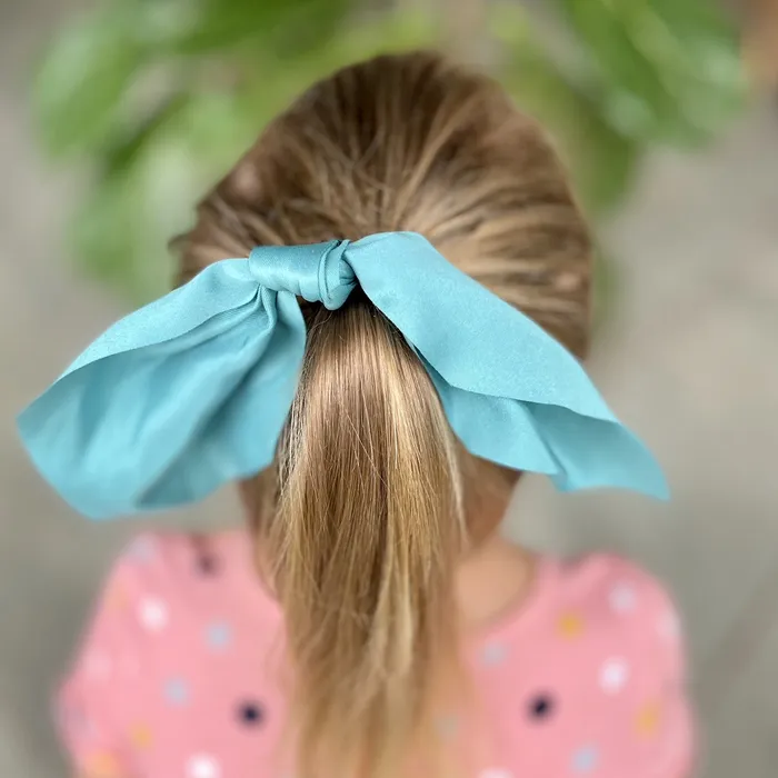 Hair Tie with Bow 10 Color Options iszi Necklaces
