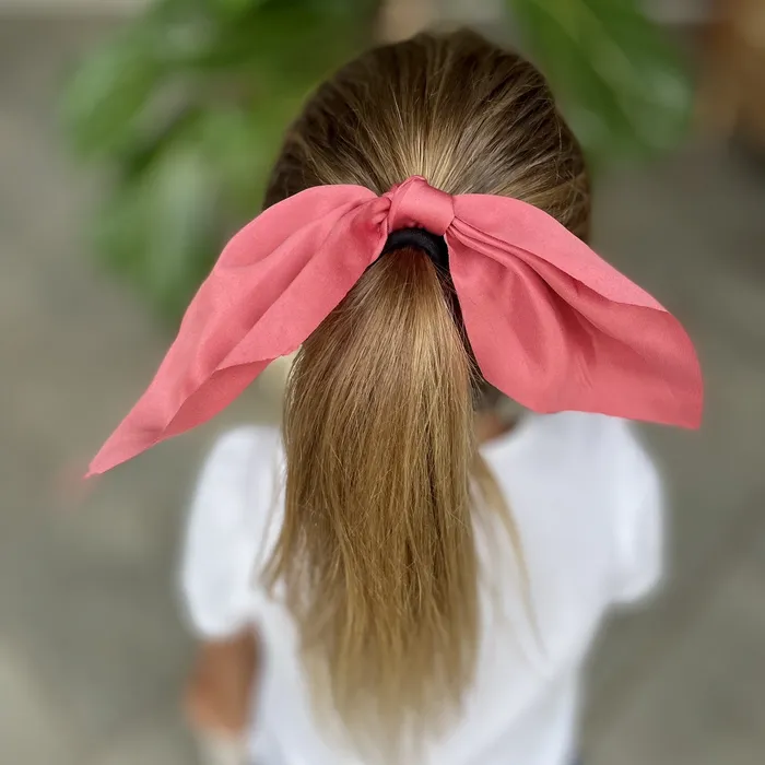 Hair Tie with Bow 10 Color Options iszi Necklaces