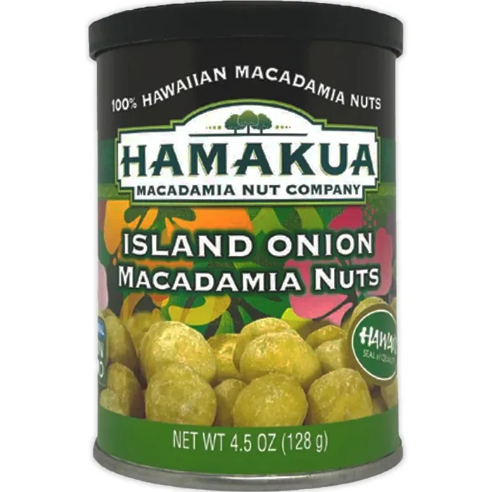 HAMAKUAMACA Earrings Hamakua Island Onion Macadamia Nuts 45oz