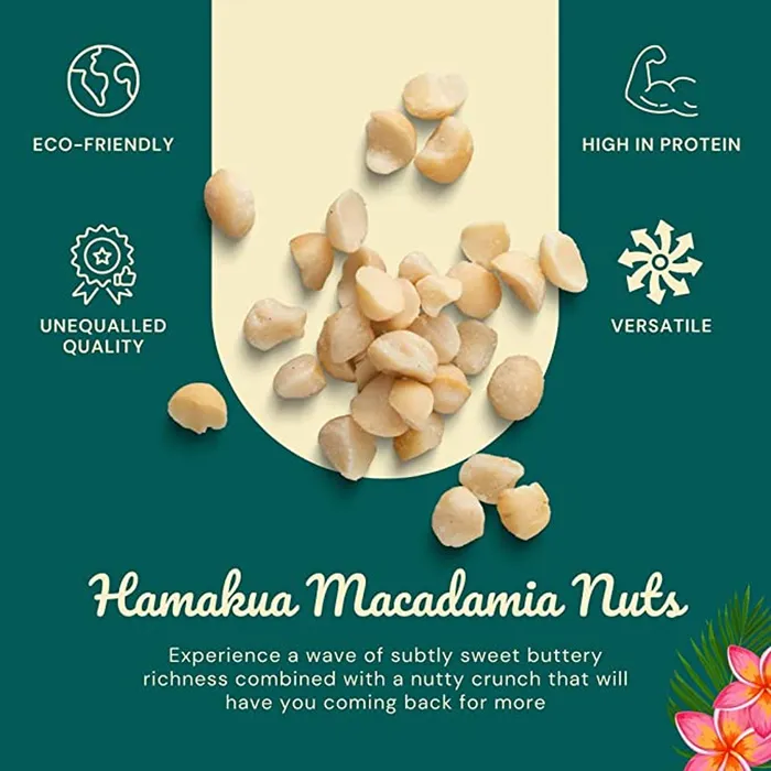 HAMAKUAMACA Earrings Hamakua Unsalted Macadamia Nuts 45oz