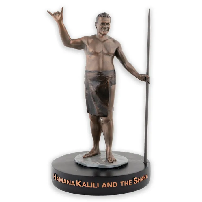 Hamana Kalili Shaka Cold Cast Bronze Statuette 10 CHARLESPROD Earrings