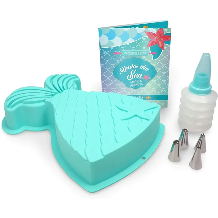 HANDSTAND Earrings Handstand Kitchen Under the Sea Mermaid Cake Baking Set 7Piece
