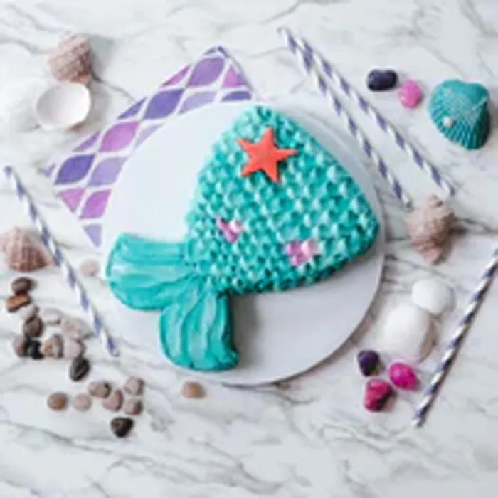 HANDSTAND Earrings Handstand Kitchen Under the Sea Mermaid Cake Baking Set 7Piece