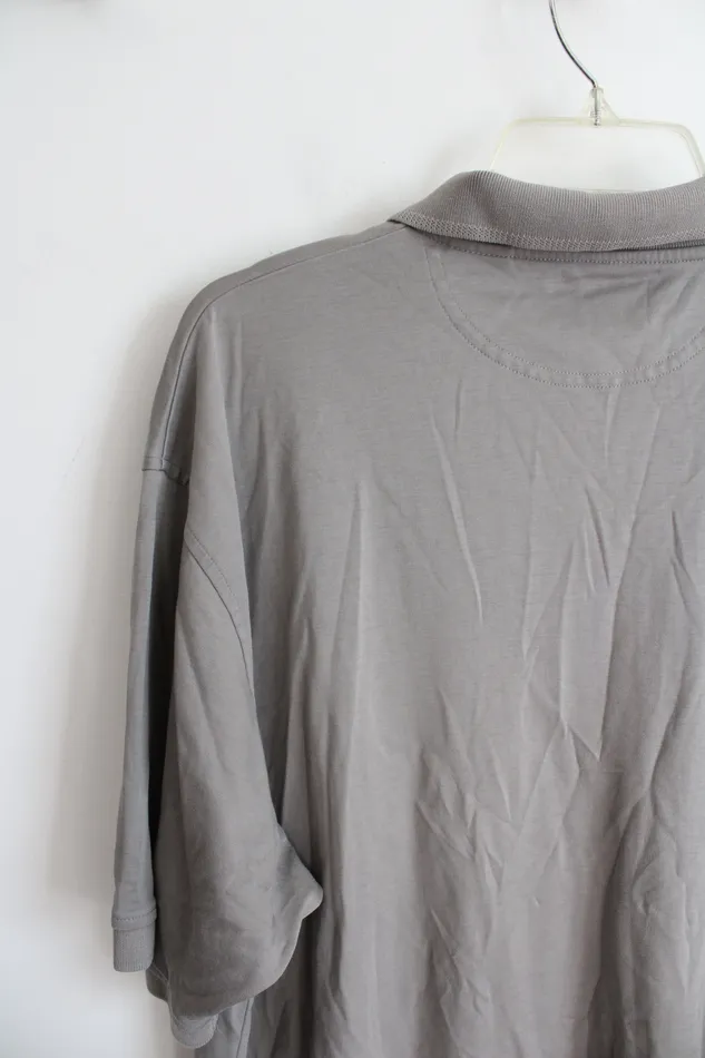 Hathaway Pima Cotton Gray Polo Shirt XL Hathaway Earrings