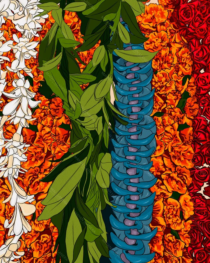 Hawaii Pilikana Art Print by Mayan Llanera 8x10 MAYANLLANERA Earrings