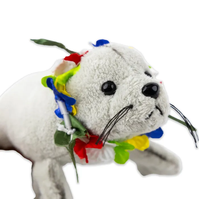 Hawaiian Collectables Monk Seal Plush Toy ISLANDERGRP Earrings