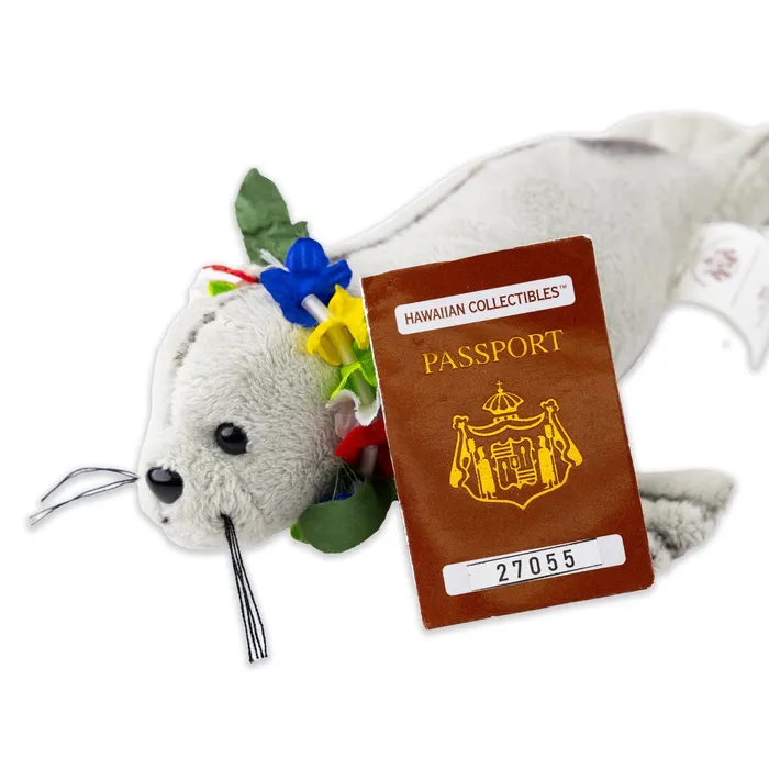 Hawaiian Collectables Monk Seal Plush Toy ISLANDERGRP Earrings