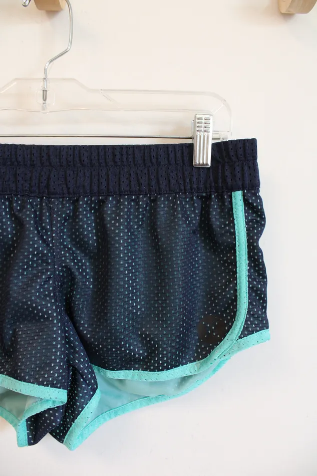 Hurley Navy Athletic Shorts M Hurley Earrings