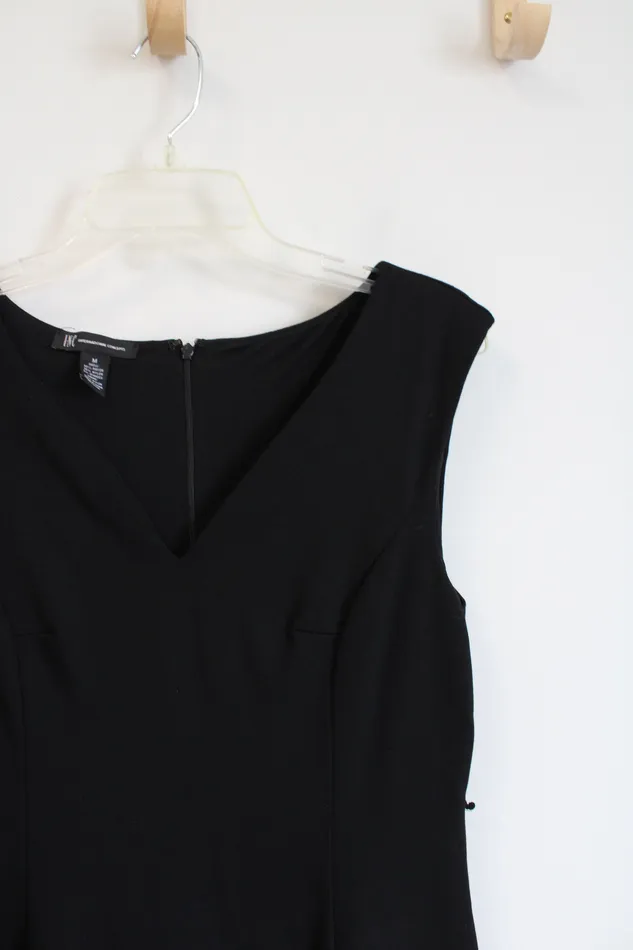 International Concepts Rings International Concepts Black White Knit Sleeveless Dress M