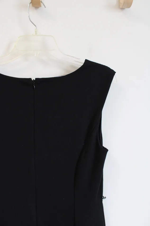 International Concepts Rings International Concepts Black White Knit Sleeveless Dress M
