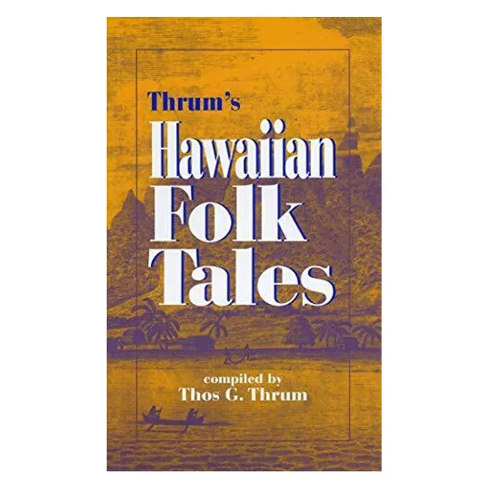 ISLANDERGRP Earrings Thrums Hawaiian Folk Tales Softcover Book