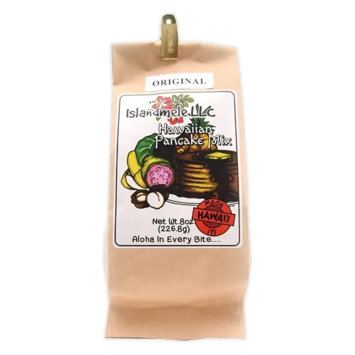 ISLANDMELELLC Earrings Islandmele Original Hawaiian Pancake Mix 8 oz