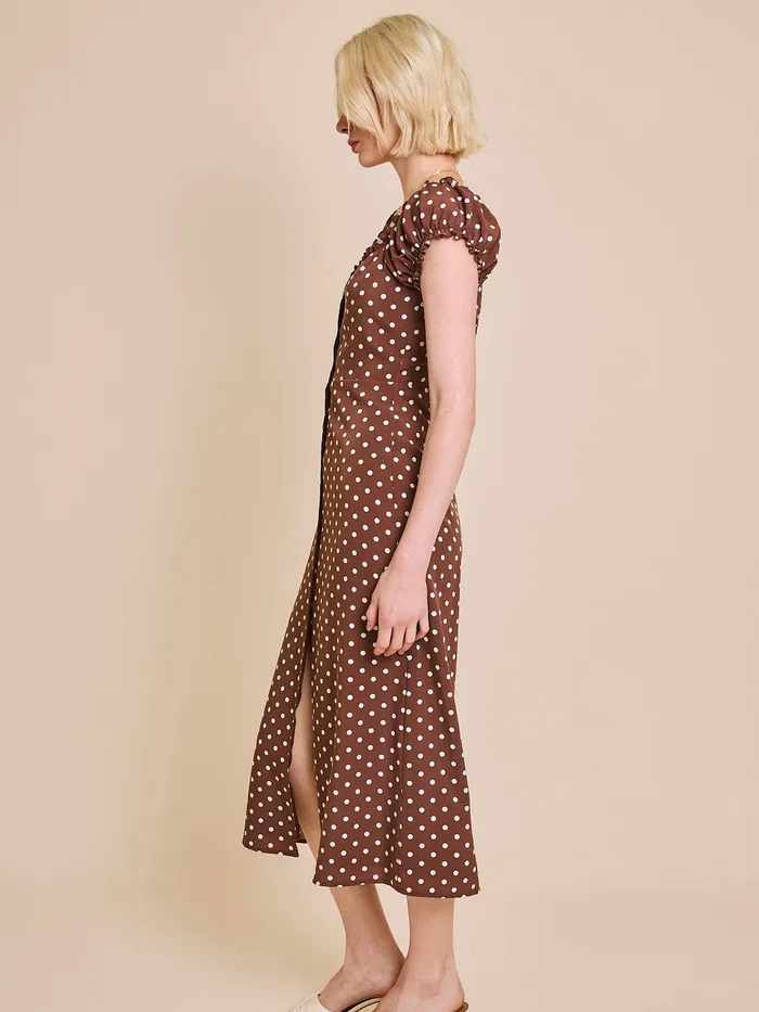 Janelle Dress Gilli Le Lis Earrings