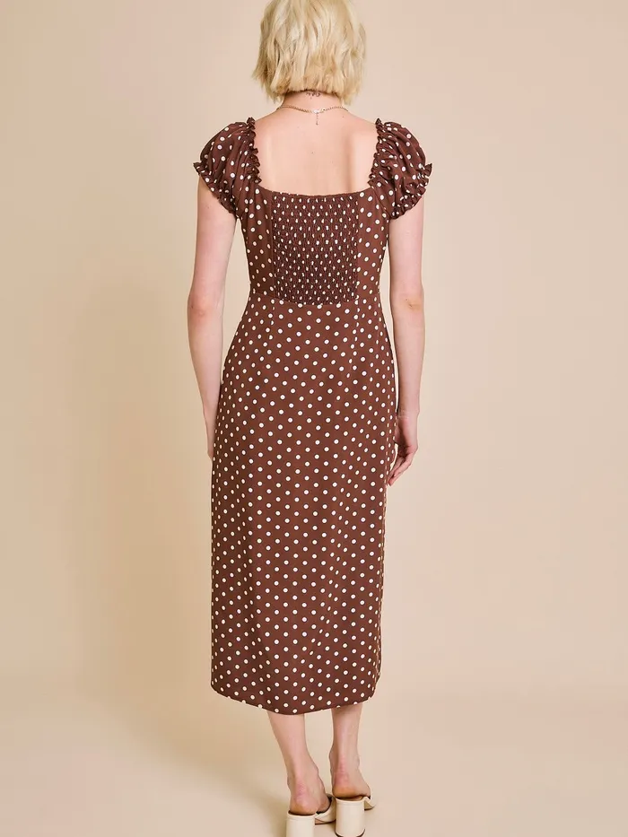 Janelle Dress Gilli Le Lis Earrings