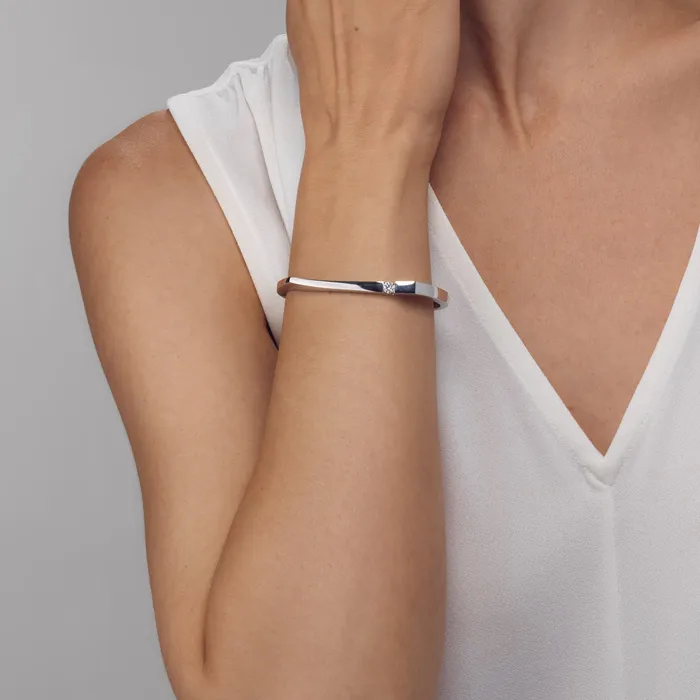 John Atencio Bracelets Orion Polar Diamond Cuff Bracelet