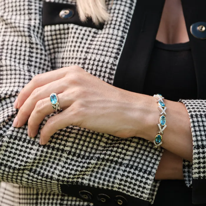 John Atencio Bracelets Paris XO Gemstone Bracelet John Atencio Bracelets Paris XO Gemstone Bracelet