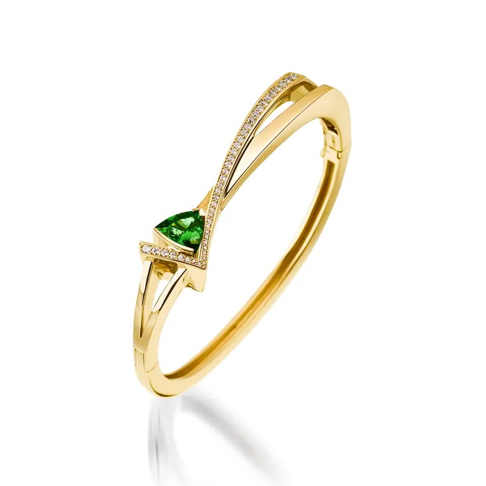 John Atencio Bracelets Pinnacle Gemstone Bracelet with Pave Diamonds