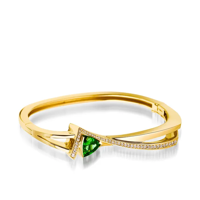 John Atencio Bracelets Pinnacle Gemstone Bracelet with Pave Diamonds