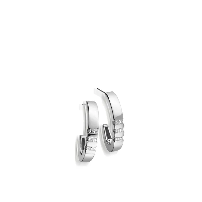 John Atencio Devotion Diamond Hoop Earrings Earrings