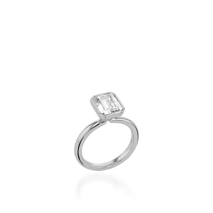 John Atencio Mandy Yellow Gold Engagement Ring Rings