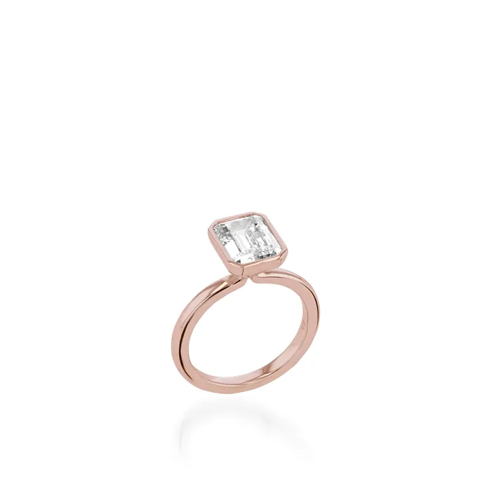 John Atencio Mandy Yellow Gold Engagement Ring Rings