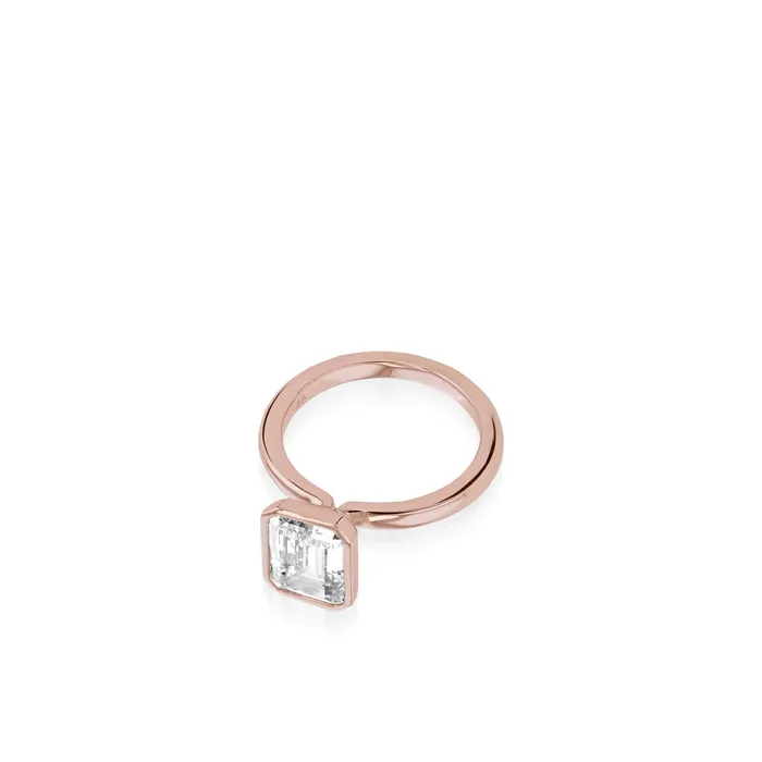 John Atencio Mandy Yellow Gold Engagement Ring Rings