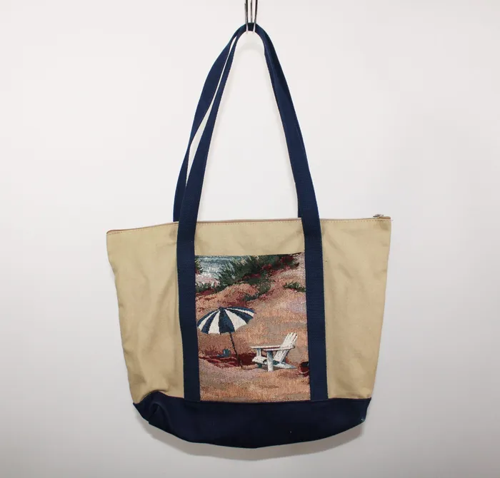 Jubilee Thrift Beach Bag Earrings
