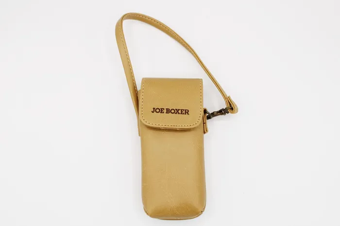 Jubilee Thrift Joe Boxer Faux Leather Cell Phone Case Earrings