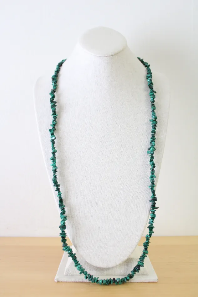 Jubilee Thrift Necklaces Green Beaded Long Necklace