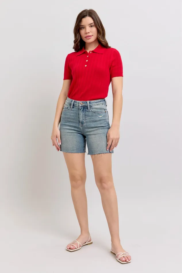 JUDY BLUE Rings JUDY BLUE HIGH WAIST VINTAGE WASH SIDE SLIT SHORTS MEDIUM STONE JUDY BLUE Rings JUDY BLUE HIGH WAIST VINTAGE WASH SIDE SLIT SHORTS MEDIUM STONE