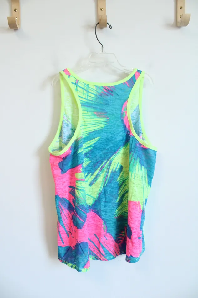 Justice Colorful Peace Tank Top Youth 18 Justice Earrings
