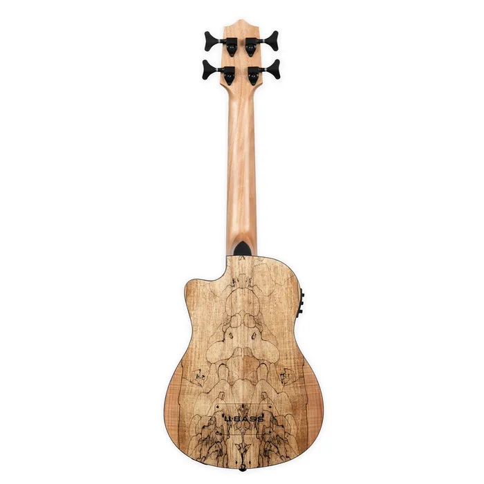 KALABRAND Earrings Kala UBass Spalted Maple AcousticElectric Bass Ukulele