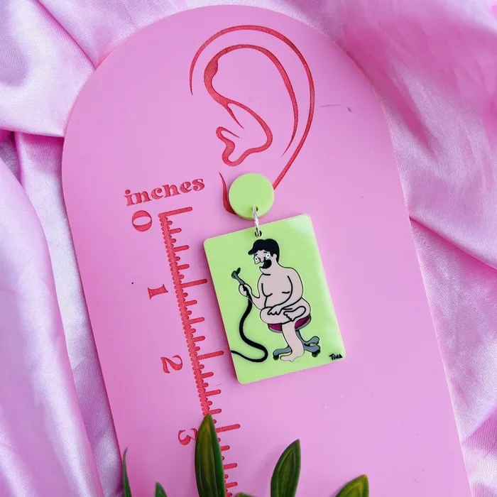 KGF Jewelry Earrings Dr Yap Drawing Acrylic Earrings Keychains Pins KGF Jewelry Earrings Dr Yap Drawing Acrylic Earrings Keychains Pins