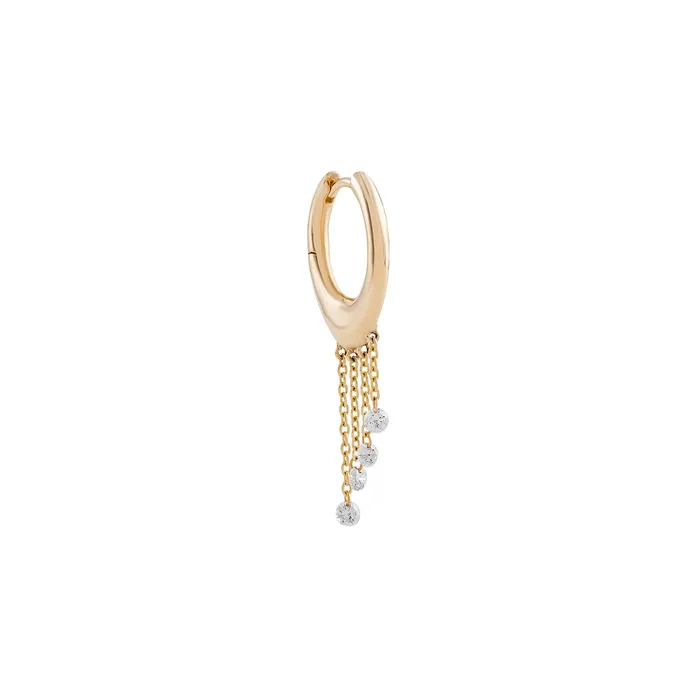 Kismet by Milka Earrings Elda Dangling Hoop Earring
