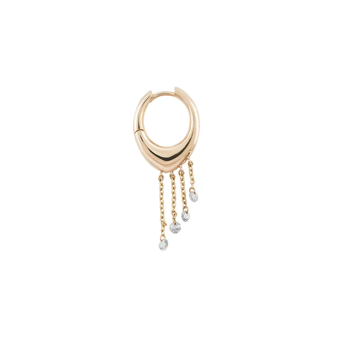 Kismet by Milka Earrings Elda Dangling Hoop Earring