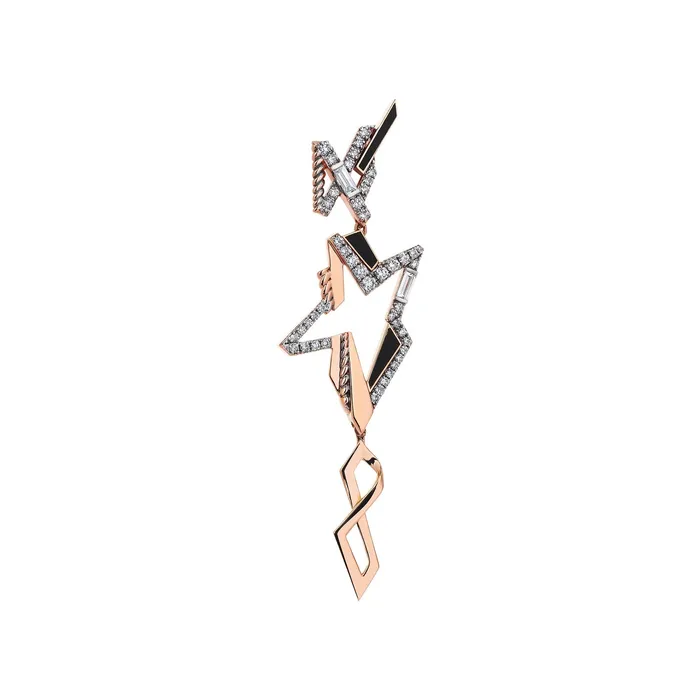 Kismet By Milka Earrings Golden Glamour Dangling Earring