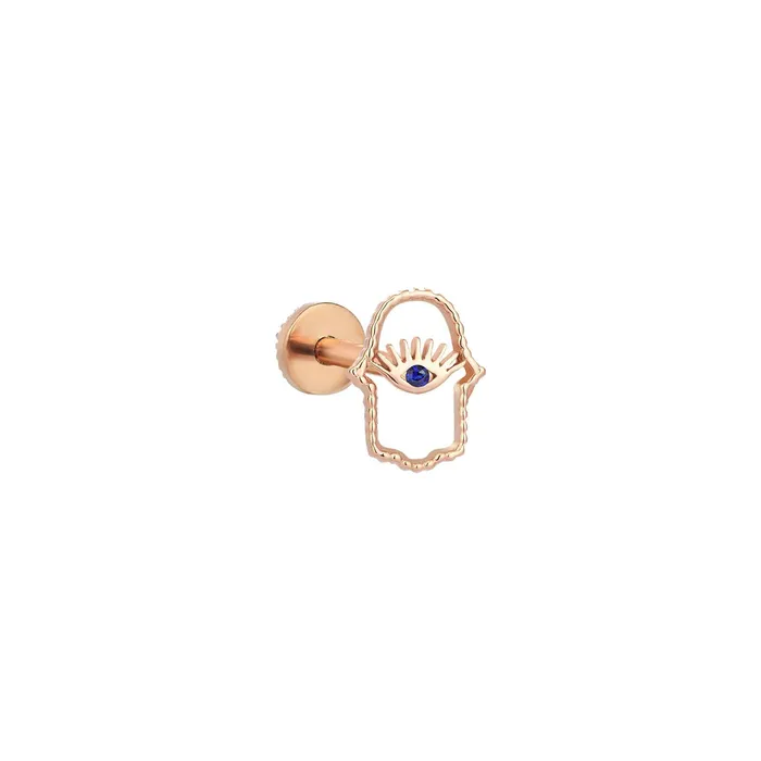 Kismet by Milka Earrings Hamsa Piercing