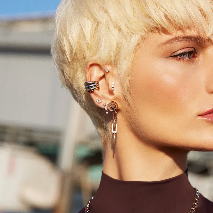 Kismet By Milka Global3 Earrings Facet Earring