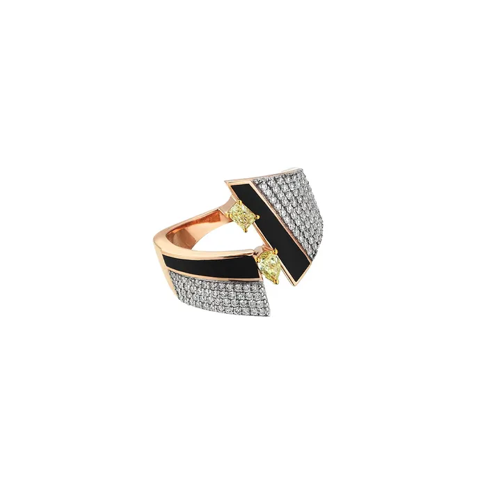 Kismet by Milka Rings Nyx Ring