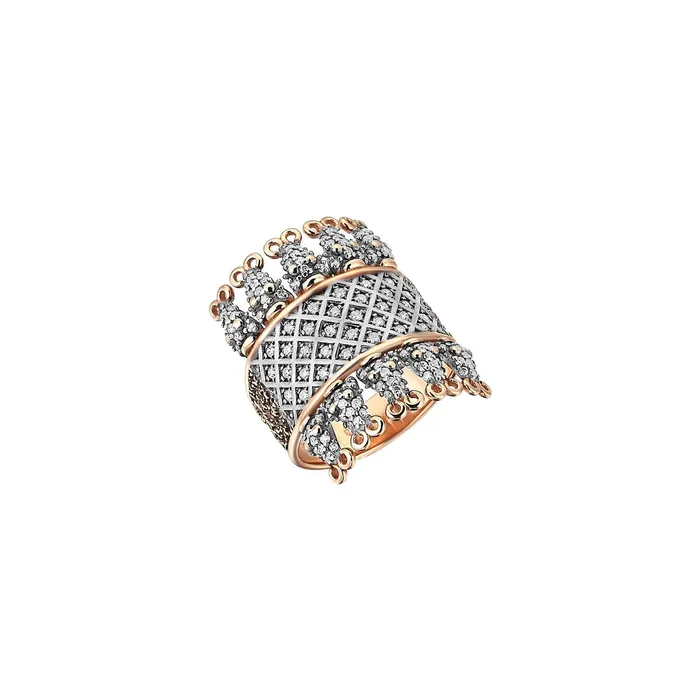 Kismet by Milka Rings Snake Charmer Ring