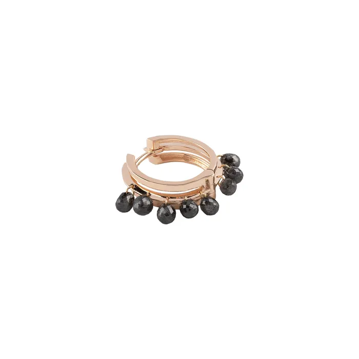Kismet by Milka2 Earrings Esmeralda Hoop Earring