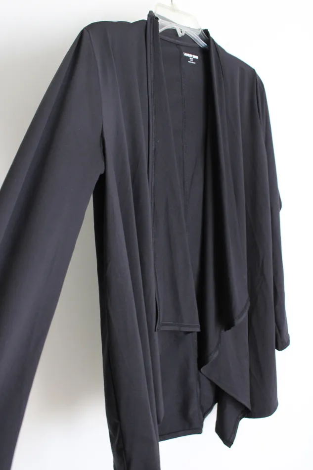Lands End Rings Lands End Black Cardigan M Petite