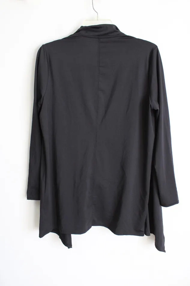 Lands End Rings Lands End Black Cardigan M Petite